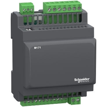 Modicon M171 Optimized Blind 14 I/Os Modbus 100-240Vac Schneider  CPU Control Souq