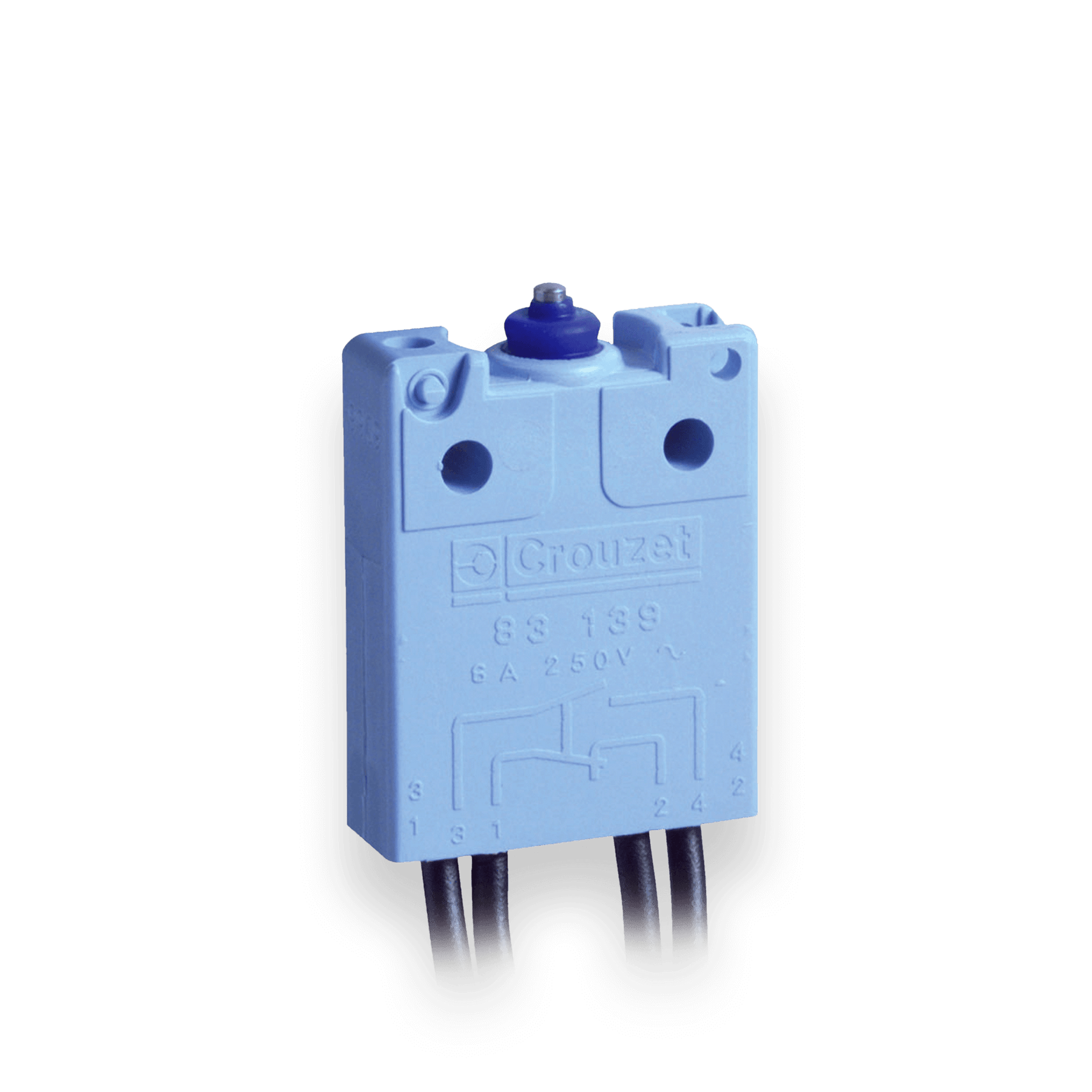 Crouzet Microswitch, Miniature, 83139 Series, 831391 I B S0.5 139AX R29.7 - Control Souq