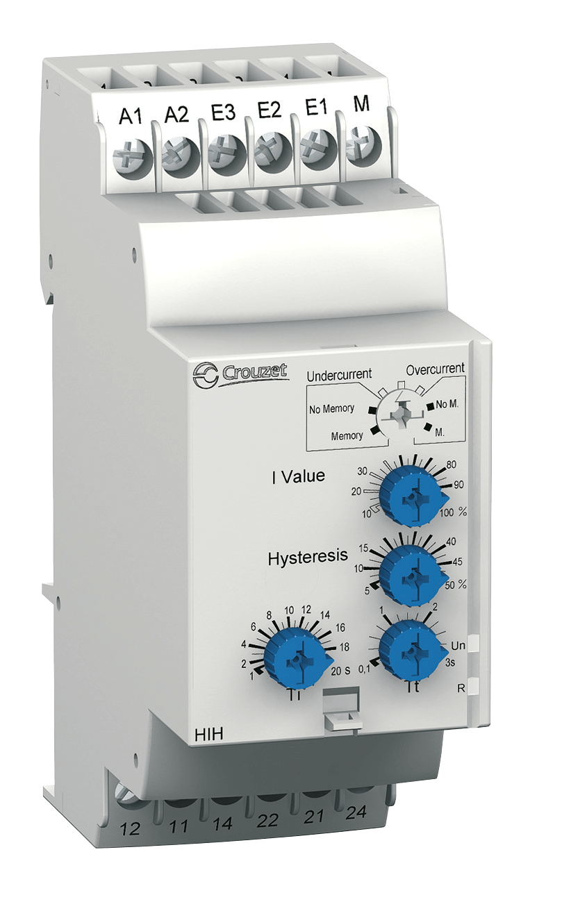 Crouzet Monitoring Relay, HIH 24/240 VAC/ DC