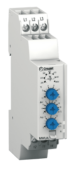 Crouzet Monitoring Relay, Mwua 3X208/480 Vac - Control Souq