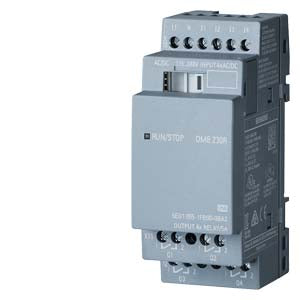 Siemens LOGO! DM8 230R Expansion Module - Control Souq