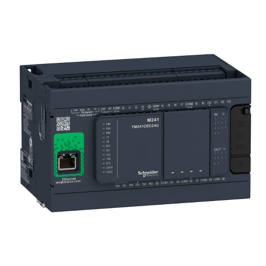 Schneider M241 Controller 24 IO Relay & Ethernet - Control Souq