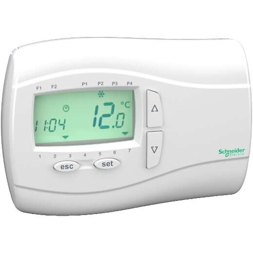 Modicon M171 Optimized Wall thermostat with backlight - Control Souq