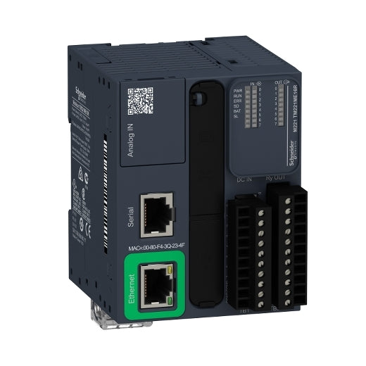 Schneider M221 Controller 16 IO Relay & Ethernet - Control Souq